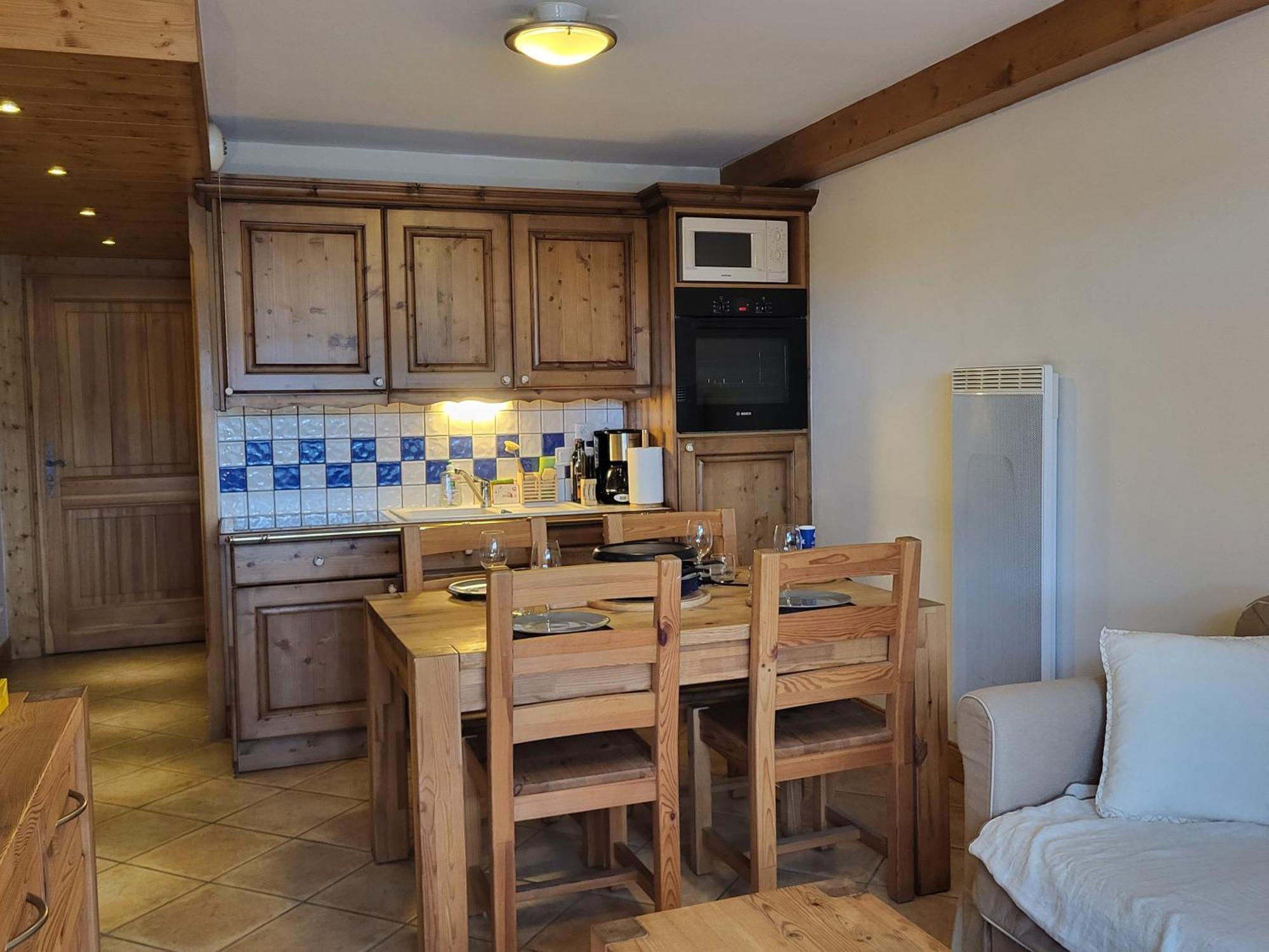 Ecrins A4, 1 Bedroom Apartment With Bunk Room, Central Samoëns Buitenkant foto