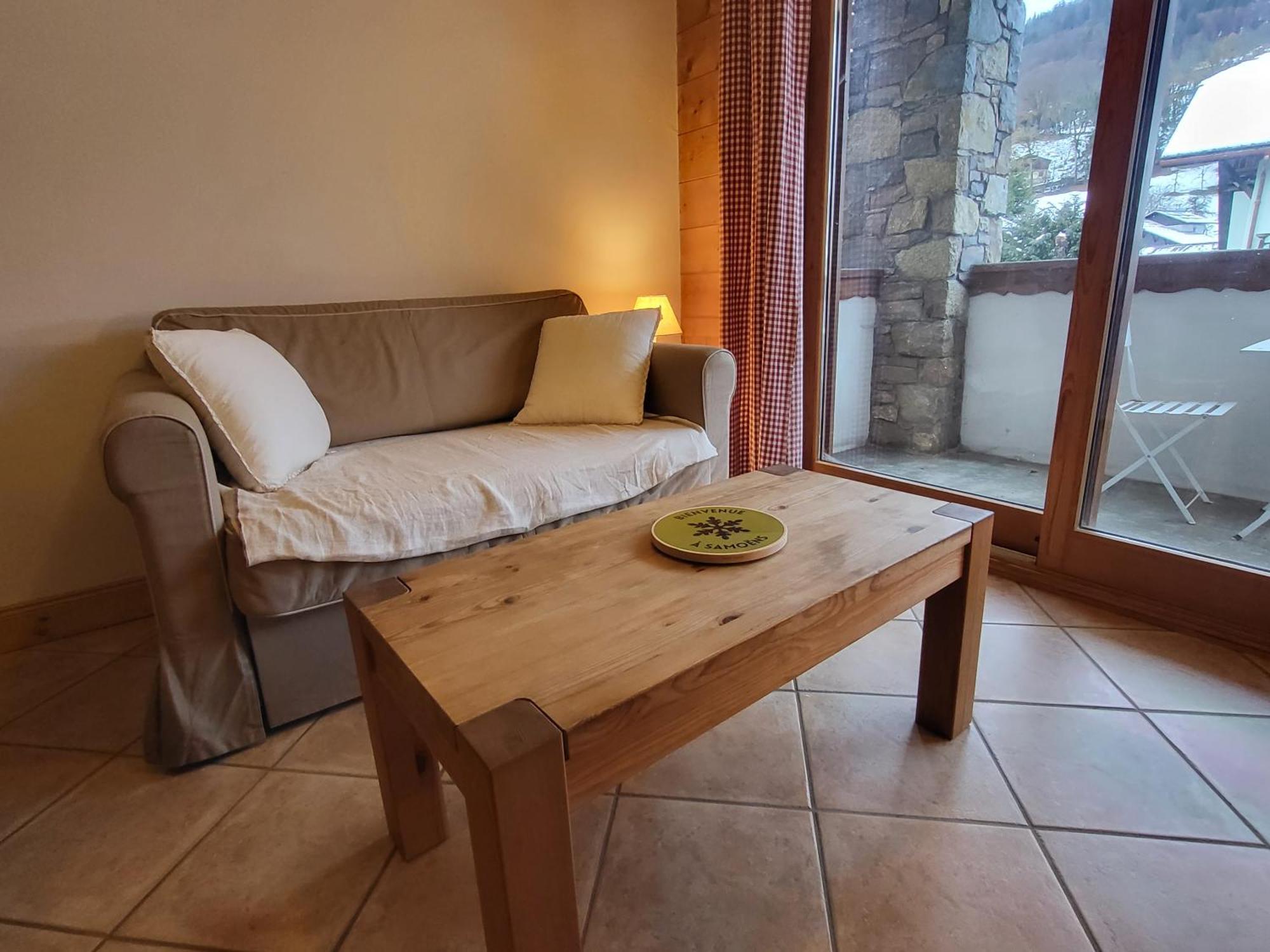 Ecrins A4, 1 Bedroom Apartment With Bunk Room, Central Samoëns Buitenkant foto
