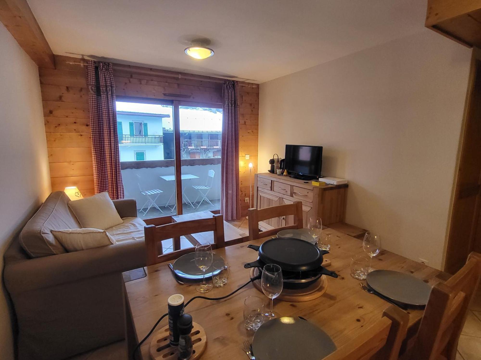 Ecrins A4, 1 Bedroom Apartment With Bunk Room, Central Samoëns Buitenkant foto